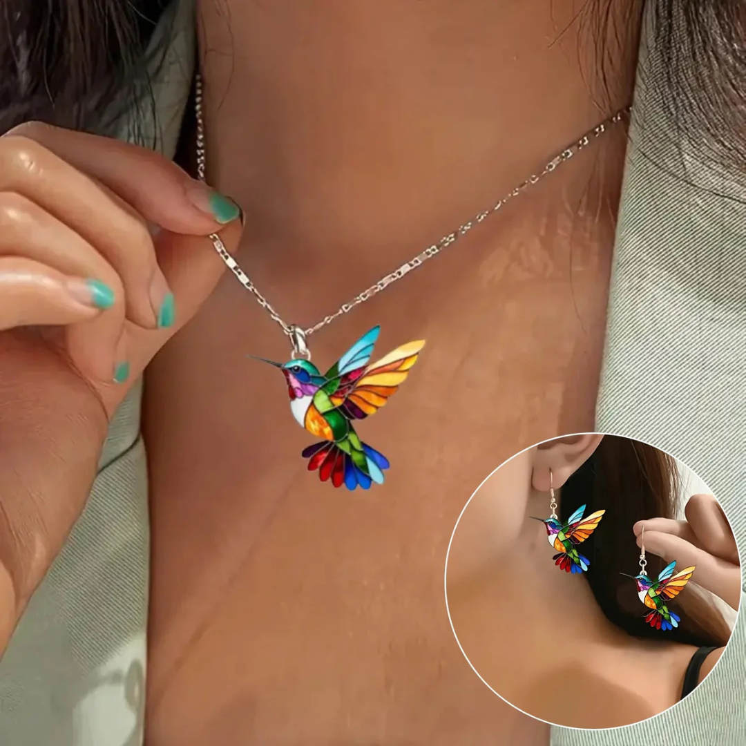 Aurea™ | Beautifules Kolibri-Design-Halskette