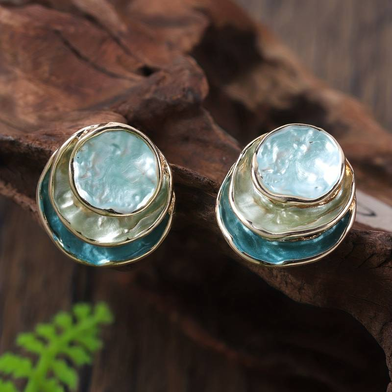 ArtLuxe™ | Vintage Mehrlagige Rund-Ohrhänger